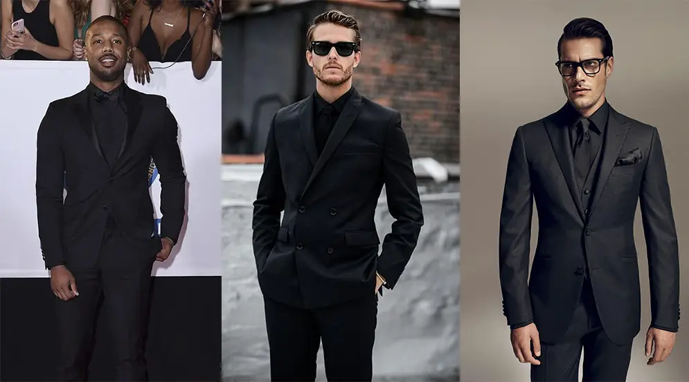 6 Best Black Suit Combinations for Parties - ClassyWish